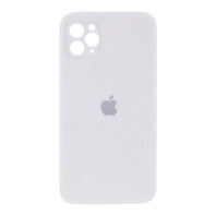 Чехол Silicone Case Full Camera Square для iPhone 11 Pro Max White